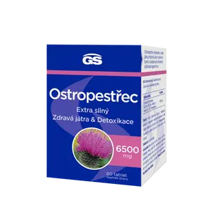 GS Ostropestřec 6500 mg, 60 tablet