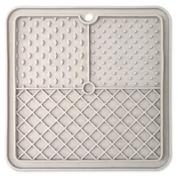 EPIC PET Lick & Snack lízací podložka čtverec světle šedý 20 x 20 cm