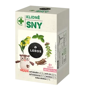 LEROS Dětský čaj klidné sny 20 sáčků