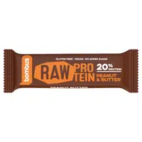 BOMBUS Raw proteinová tyčinka arašídová 50 g