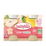 BABYBIO příkrm hruška Williams 2x130 g