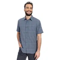 Bushman Pánská lněná košile Jason, modrá XL