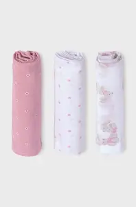 Mayoral Newborn  Dětská plenka  3-pack