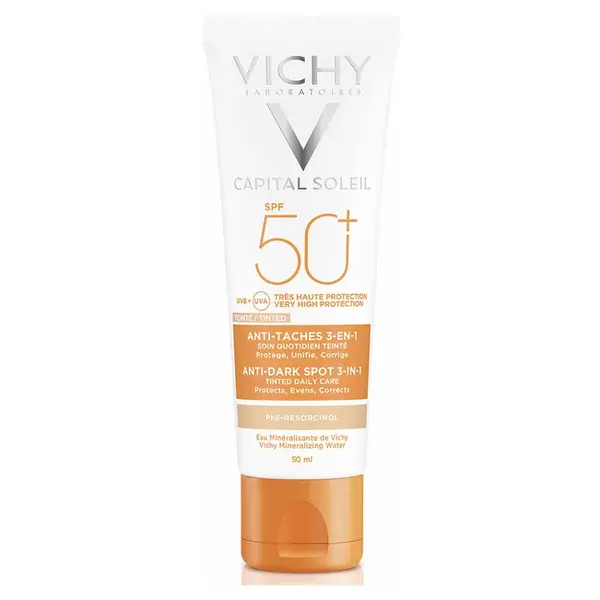 VICHY Capital Soleil Ochranný krém proti pigmentovým skvrnám SPF 50+  50 ml