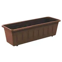 Truhlík GARDEN FLOR hnědý 40cm