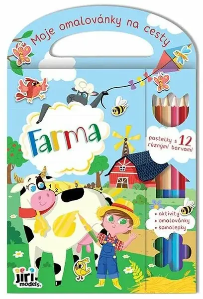 Moje omalovánky na cesty Farma (poškozené)