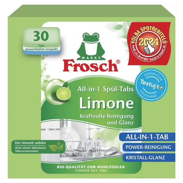 FROSCH EKO Citron Tablety do myčky vše v 1 30 tablet