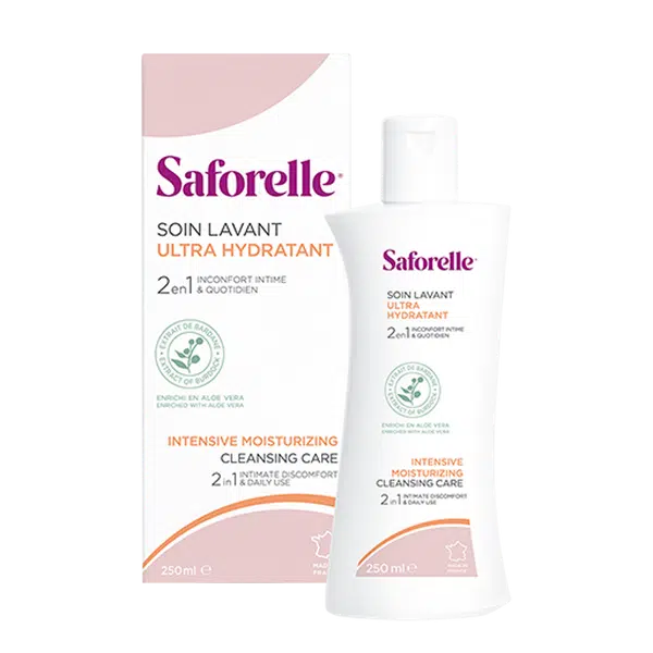SAFORELLE ULTRA hydratační gel pro intimní hygienu 250 ml