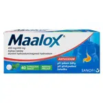 MAALOX 40 žvýkacích tablet