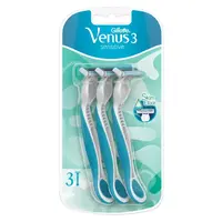 GILLETTE Venus3 Sensitive Pohotová holítka pro ženy 3 ks