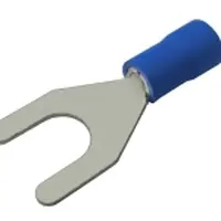 Vidlička 6.5mm, vodič 1.5-2.5mm modrá