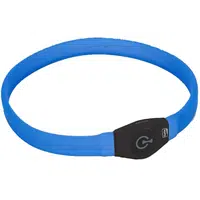 KARLIE Visio Light LED USB nabíjecí obojek pro psy modrý 65 cm