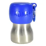 KONG Stainless Steel H2O Cestovní láhev pro psy modrá 280 ml