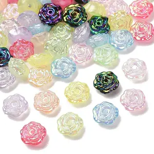 Plating Transparent Acrylic Beads