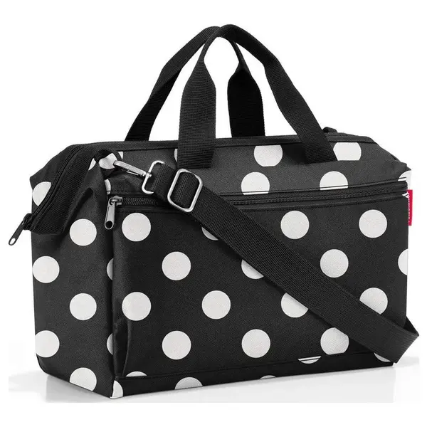 Dámská cestovní taška Reisenthel Allrounder S Pocket Dots White