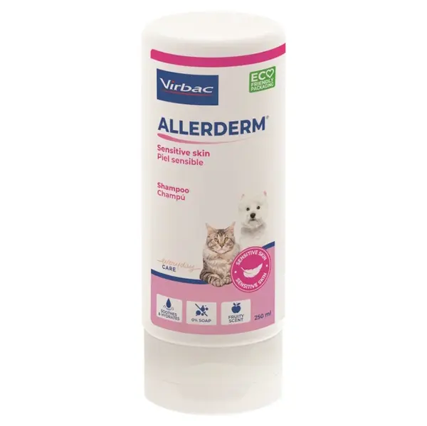 ALLERDERM Šampon na citlivou kůži 250 ml