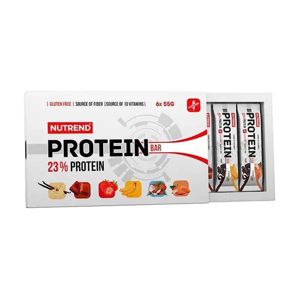 NUTREND Protein bar tyčinky dárkový box 6 x 55 g