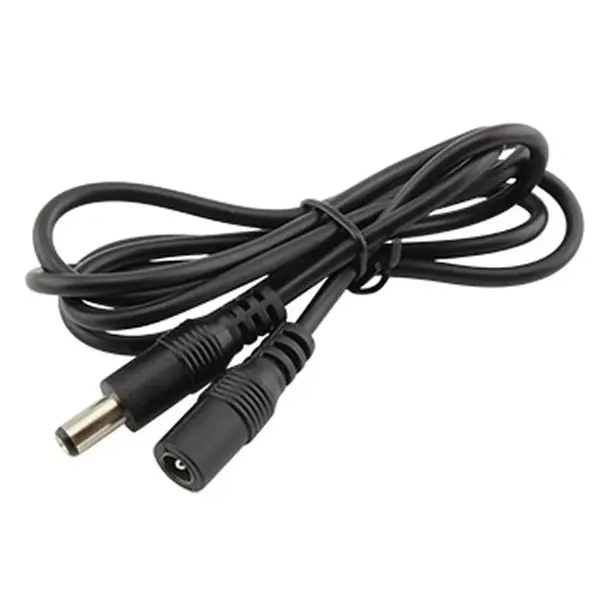 Kabel pro LED pásek prodlužovací s konektory DC 5,5 x 2,1mm, vidlice + zásuvka, 100cm