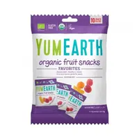 YUMEARTH Ovocné želé bonbony mini balení mix příchutí BIO 10 kusů