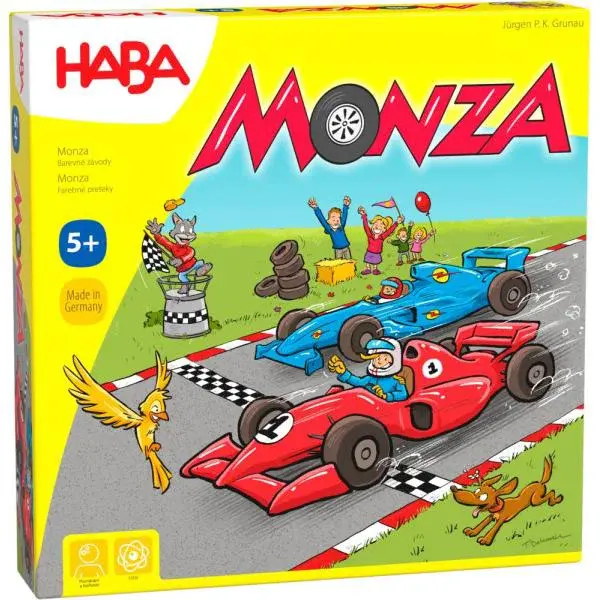 Haba Společenská hra pro děti Monza SK CZ verze