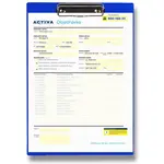 Psací podložka Titan - tmavě modrá