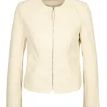 Cream women's faux leather jacket ORSAY - Women's