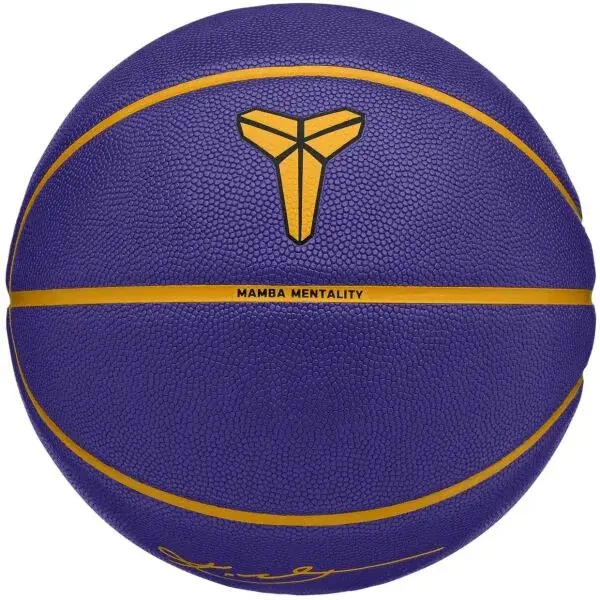 Nike ALL COURT 8P K BRYANT DEFLATED Basketbalový míč, fialová, velikost