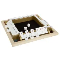 Small Foot Dřevěná hra s kostkami zlatá edice