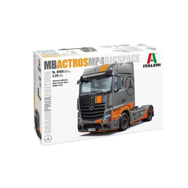 Model Kit truck 3968 - Mercedes-Benz Actros MP4 Space Grand Prix Edition (1:24)