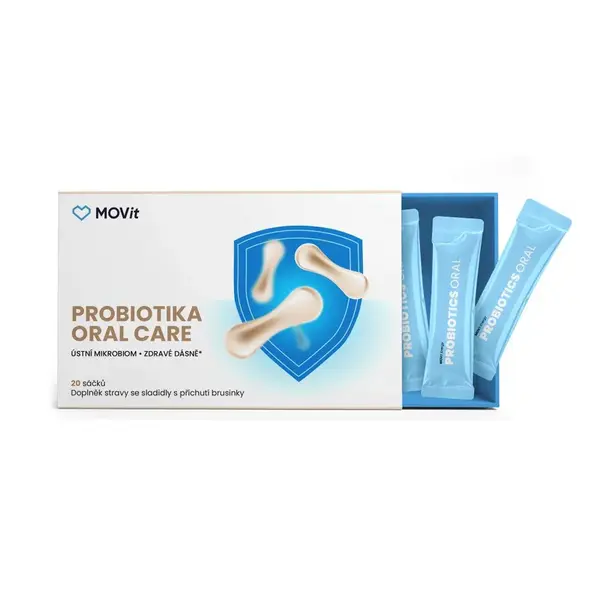 MOVit Energy Probiotika ORAL CARE sáčky 20x1,8 g