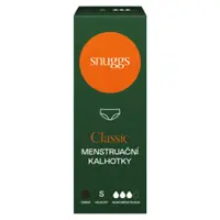 SNUGGS Menstruační kalhotky pro silnou menstruaci velikost S