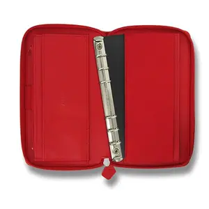 Osobný diár Filofax Saffiano Compact Zip A6 červený