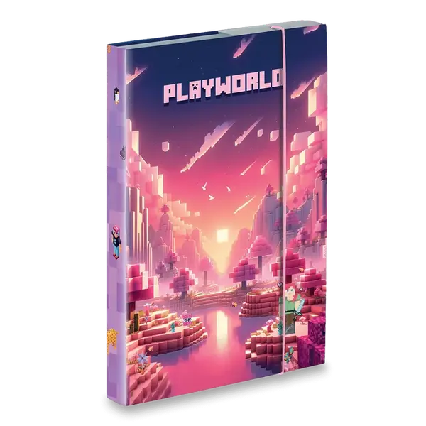 Box na sešity oxybag Playworld Girl - A5