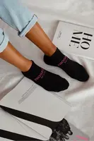 Milena Dámské ponožky PROSECCO MOOD Černé