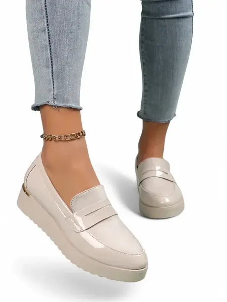 Resti Women's Patent Moccasins Afidale