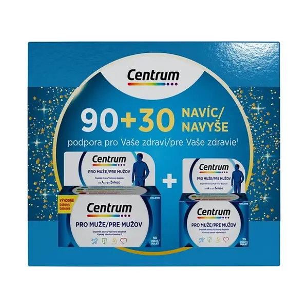 Centrum pro muže 90+30 tablet dárkové balení