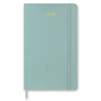 Diář Moleskine Precious & Ethical 2026 - měkké desky, L, týdenní, zelený