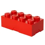 LEGO® box na svačinu 8 - červená 100 x 200 x 75 mm