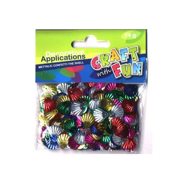 Dekorativní aplikace mušle