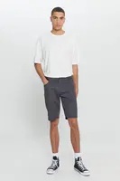 AC&Co / Altınyıldız Classics Men's Anthracite Slim Fit Slim Fit Dobby Dobby 100% Cotton Casual Chino Shorts.