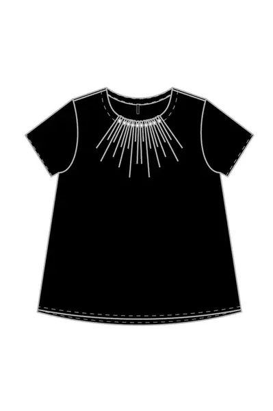 Marisse Women's Shirt L-Ko-4028 Black