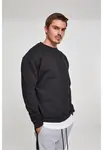 Sweatshirt with neckline black