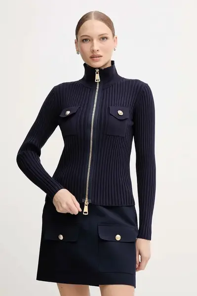 Kardigan Marc Aurel dámský, tmavomodrá barva, 8020-8000-82093