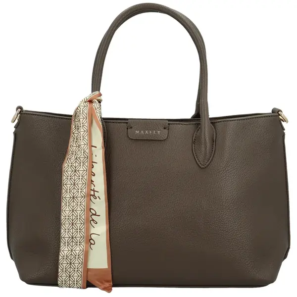 Dámská kabelka do ruky tmavě hnědá - MaxFly Heike