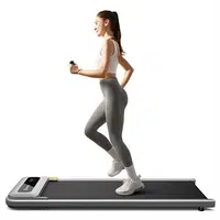 UREVO U1 Under Desk Walking Treadmill 42x125cm Running Area 2.25HP Motor Max Load 120kg LED Display for Home