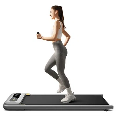 UREVO U1 Under Desk Walking Treadmill 42x125cm Running Area 2.25HP Motor Max Load 120kg LED Display for Home