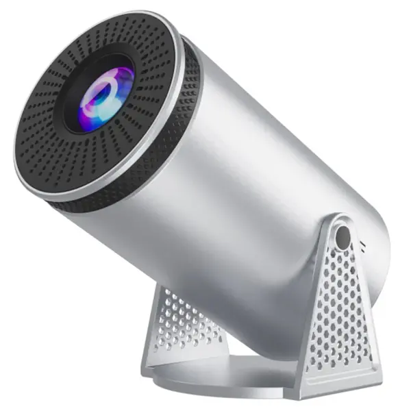 T8 Pro Projector Ultra Fast Wireless Connection Bluetooth5.0 4K 8K HD Android 12 WiFi Silver - US Plug