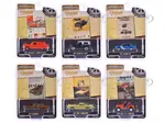 "Vintage Ad Cars" Series 11 Set of 6 pieces 1/64 Diecast Model Cars by Greenlight