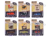 "Vintage Ad Cars" Series 11 Set of 6 pieces 1/64 Diecast Model Cars by Greenlight