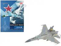 Sukhoi Su-27 Flanker Fighter Aircraft "Compass Ghost Grey Scheme" (2023) Ukrainian Air Force "Air Power Series" 1/72 Diecast Model by Hobby Master
